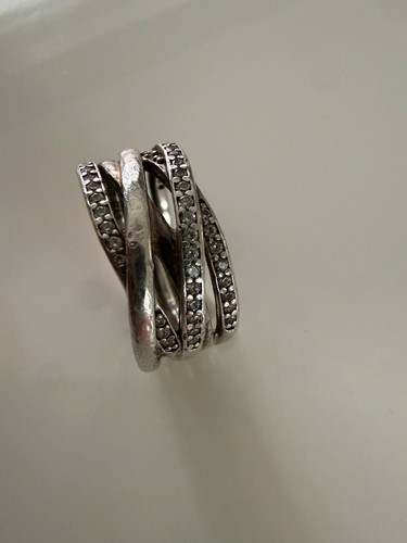 Pandora lines silver - silver, ring