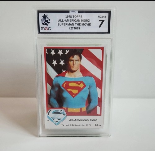 Superman psa graded topps - psa,