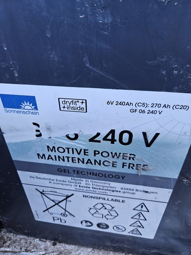 Sonnenschein gel battery 6 - battery,