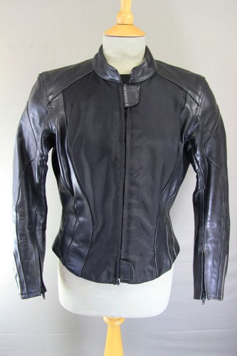 Hein gericke black leather - leather, &