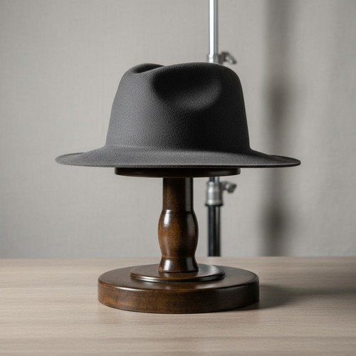Wooden hat stand solid wood - hat,
