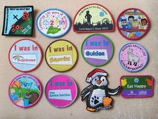 Girl Guiding Patches x12 Girl