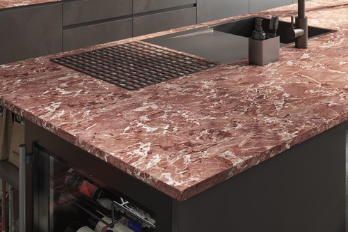 House beautiful rosso marble - house,