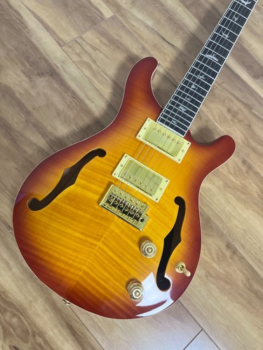Custom sunburst flame - sunburst, maple