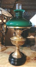 Art Nouveau Victorian Oil Lamp