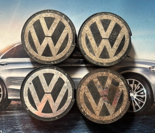 Four volkswagen wheel center - wheel,