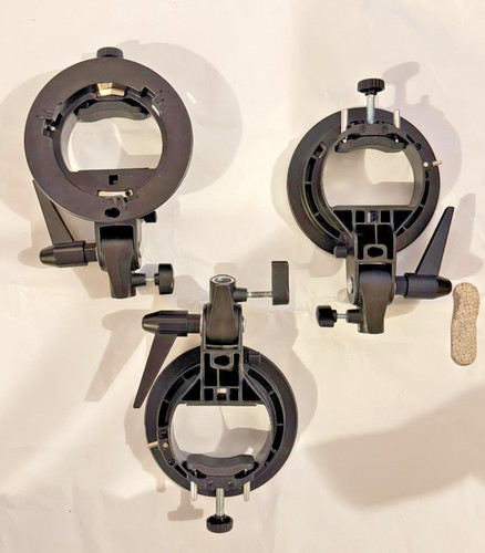 Bowens type mount brackets - s-type,