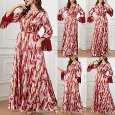 Women Floral Maxi Dress 3/4