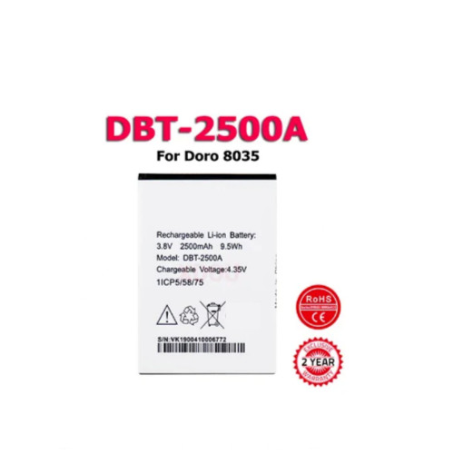 Doro 8035 battery cell - doro,