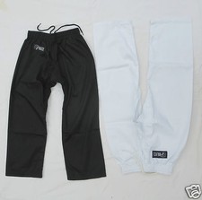 TROUSERS - Plain Black or White - Adult or Child for - Taekwondo - Karate etc