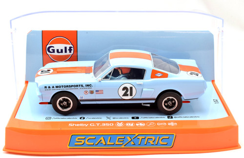 Scalextric gulf shelby - scalextric,
