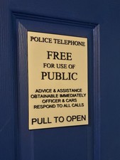 Doctor Who DR WHO Police
