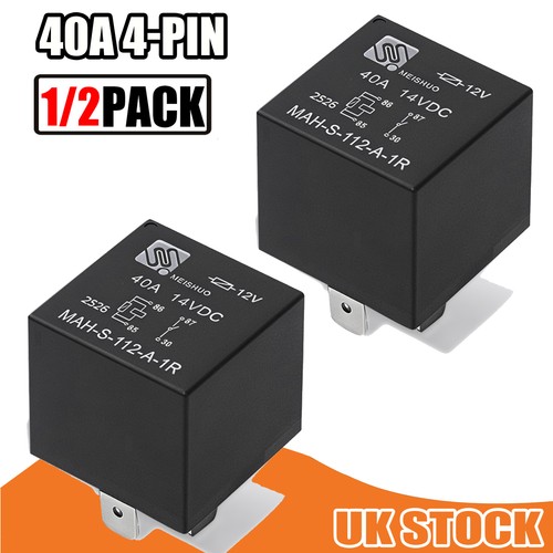 2pcs 12v automotive relay - 1/2pcs,