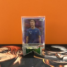 2022 Topps Chrome Sapphire Formula 1: Mick Schumacher Purple Refractor 04/10