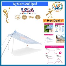 UPF 50+ Portable Beach Shelter