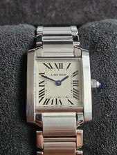 LADIES STEEL CARTIER TANK