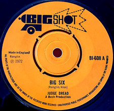 Judge Dread Big Six/6 7" UK RP