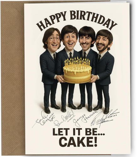 Reproduced beatles birthday - reproduced,