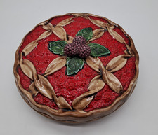 Vintage Fruit Pie Dish St