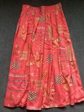 Vintage, Pippa Dee Skirt, Size 14, Elasticated Waist, Colourful, Side Pockets