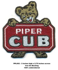PIPER CUB AIRCRAFT PATCH -PPL2