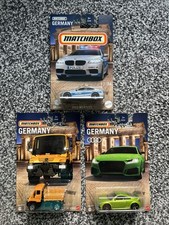 Matchbox Germany Bundle- BMW M5 , Audi TT RS , Mercedes Benz Unimog