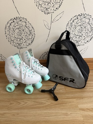 Sfr roller skates quads white - skates,