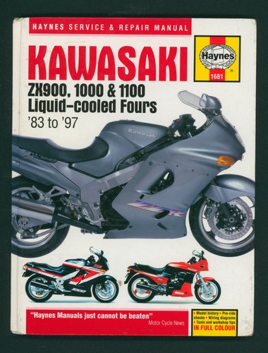 Kawasaki 900 1000 - zx, 1100