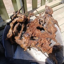 NATURAL DRIFTWOOD LOG FISH