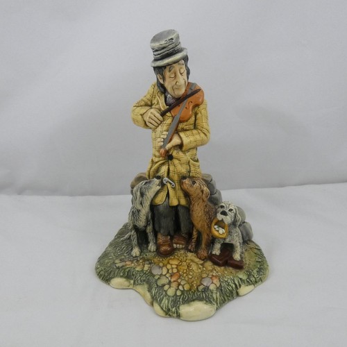 Canine chorus figurine - canine,
