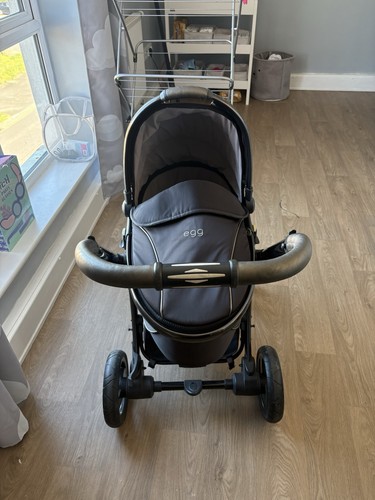 Egg pram frame with - pram, cot
