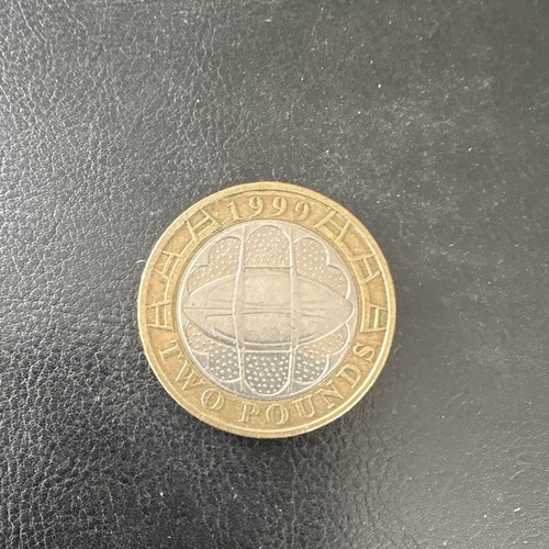 Two pounds coin 1999 - two,