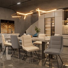 2/4 x Rotatable Dining Chairs