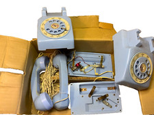 intercom telephone M1604 playcraft toys CH63 blue vintage boxed classic toys