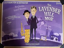 The Lavender Hill Mob - Original Uk Quad Cinema Poster - Ealing Studios ￼