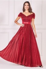 Goddiva Sparkly Long Maxi Prom