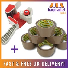 Tape Gun Dispenser + 6 Rolls