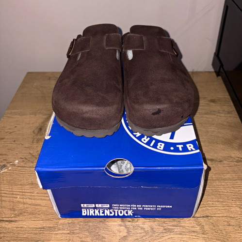 Birkenstock boston brown - birkenstock,