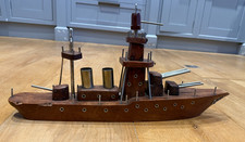 Vintage 30s Heavy Wooden Model