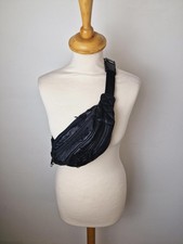 Womens Vintage Black Leather