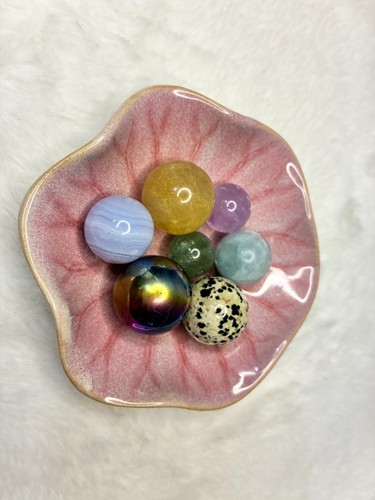 Blue lace agate mini - agate, sphere