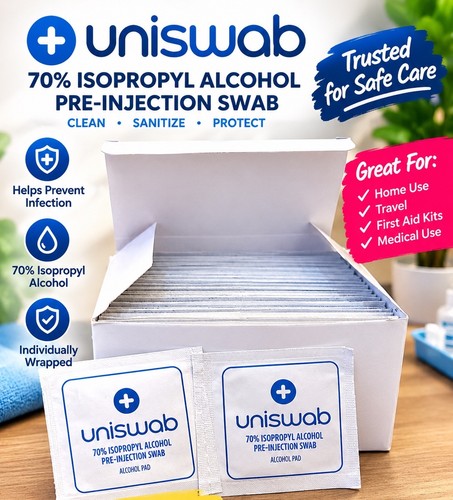 Alcohol wipes isopropyl - wipes, 70