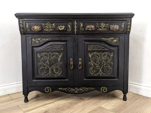 Sideboard vintage oak - oak, upcycled