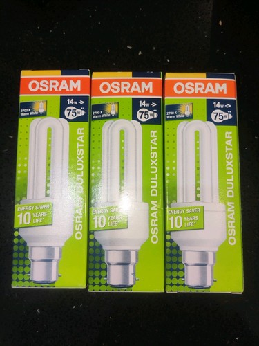 14w osram low energy - 3x,