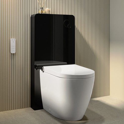 Back wall smart bidet - to,