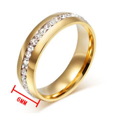 GOLD RING | Womens Mens 6mm