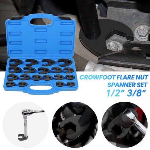 19pcs crowfoot wrench set - 19pcs,