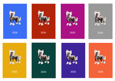 Chinese Crested 2026 Diary: A5