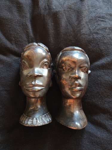 Hand carved african - carved, wood