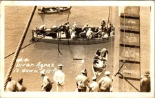 Real Photo Postcard Diver